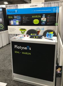 Platysens booth at CES 2017