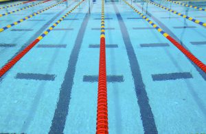 Pool lanes for swimming