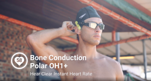 Wear Platysens Marlin with Polar OH1+