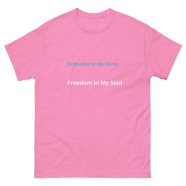 Saltwater in My Veins Tee Shirt - Image 5