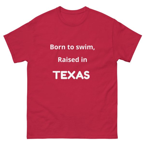 Born to Swim Raised in Texas Tee Shirt - Image 5