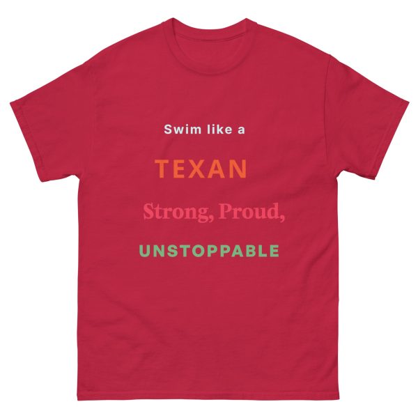 Swim like a Texan tee Shirt - Image 6