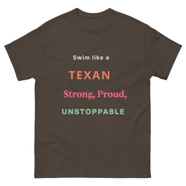 Swim like a Texan tee Shirt - Image 5