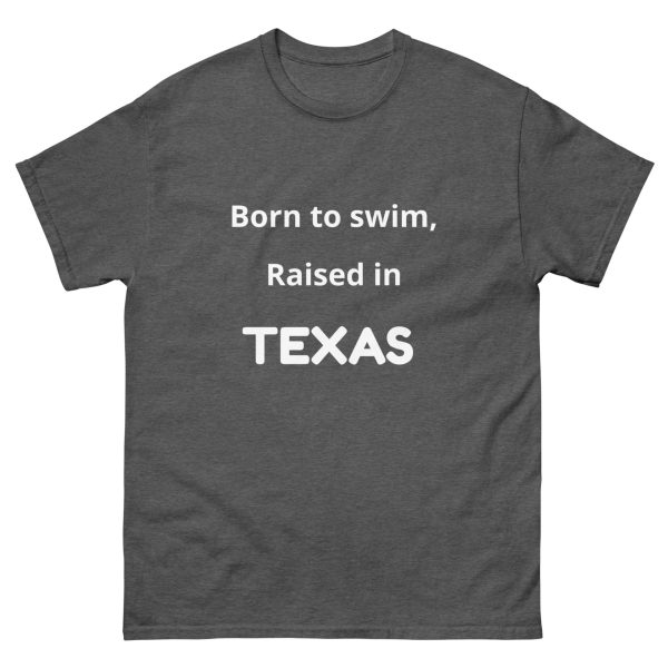 Born to Swim Raised in Texas Tee Shirt - Image 6