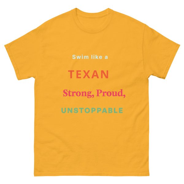 Swim like a Texan tee Shirt - Image 9