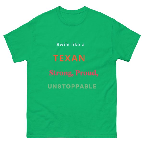 Swim like a Texan tee Shirt - Image 8