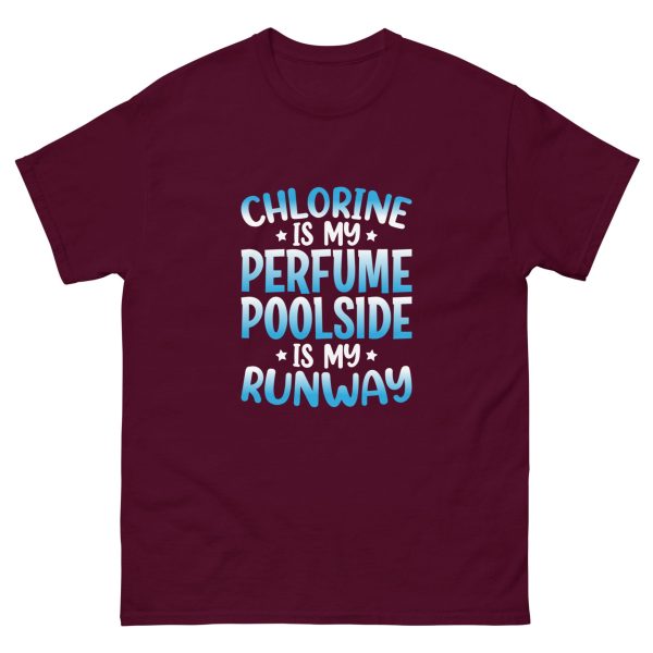 Chlorine is my Perfume swimming tee shirt - Image 2