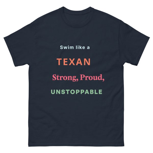 Swim like a Texan tee Shirt - Image 3